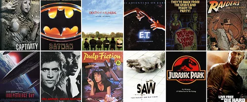 A collection of fresh favorite movies